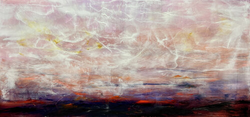 Pink Sky In Morning von Robert Tillberg, Malerei kaufen auf Singulart