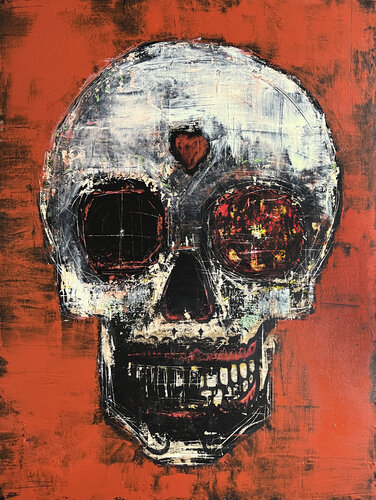 Day Of The Dead par Robert Tillberg, Peinture en vente sur Singulart