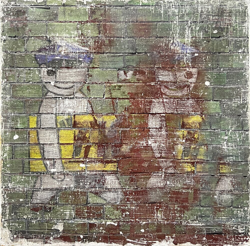 Teamwork di Robert Tillberg, Pittura in vendita su Singulart