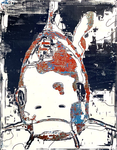 De Koi par Robert Tillberg, Peinture en vente sur Singulart