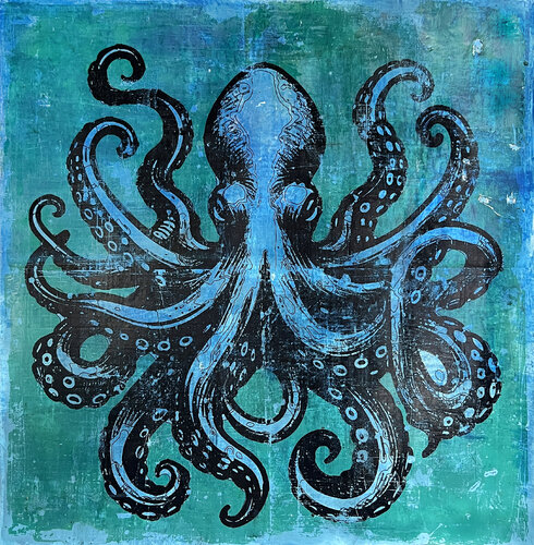 Old Octo von Robert Tillberg, Malerei kaufen auf Singulart