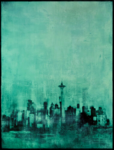 Emerald City di Robert Tillberg, Pittura in vendita su Singulart