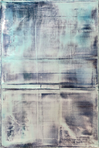 Blue On Blue von Robert Tillberg, Malerei kaufen auf Singulart