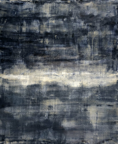 Moonlighting In Monochrome van Robert Tillberg, Schilderij te koop op Singulart