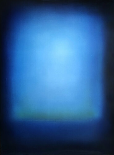 Blue Lagoon van Robert Tillberg, Schilderij te koop op Singulart