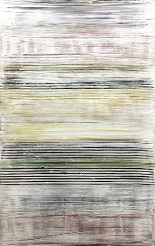 Textured Lines van Robert Tillberg, Schilderij te koop op Singulart