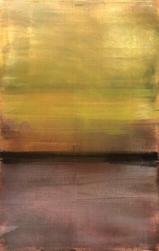 Yellow Dawn van Robert Tillberg, Schilderij te koop op Singulart