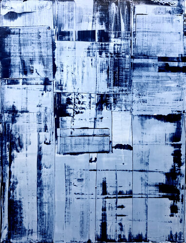Blocks Of Blue van Robert Tillberg, Schilderij te koop op Singulart