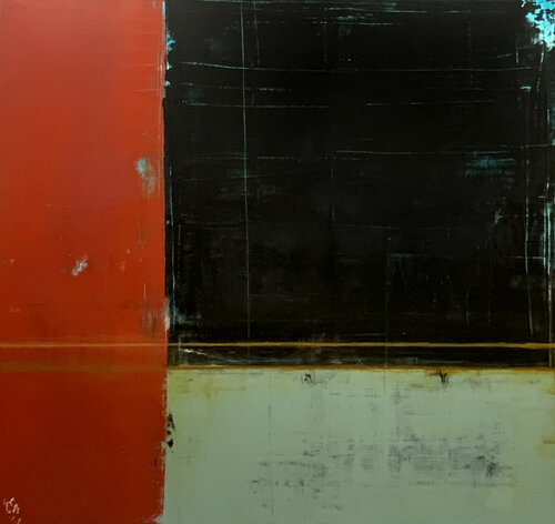 vintage Blocks van Robert Tillberg, Schilderij te koop op Singulart