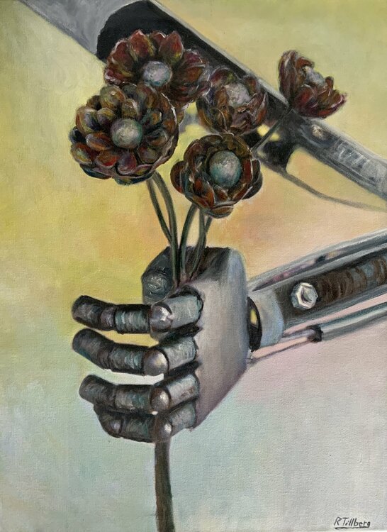 Tin Flowers Robert Tillberg