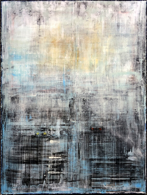 Towards The End Of A Rainy Road Robert Tillberg