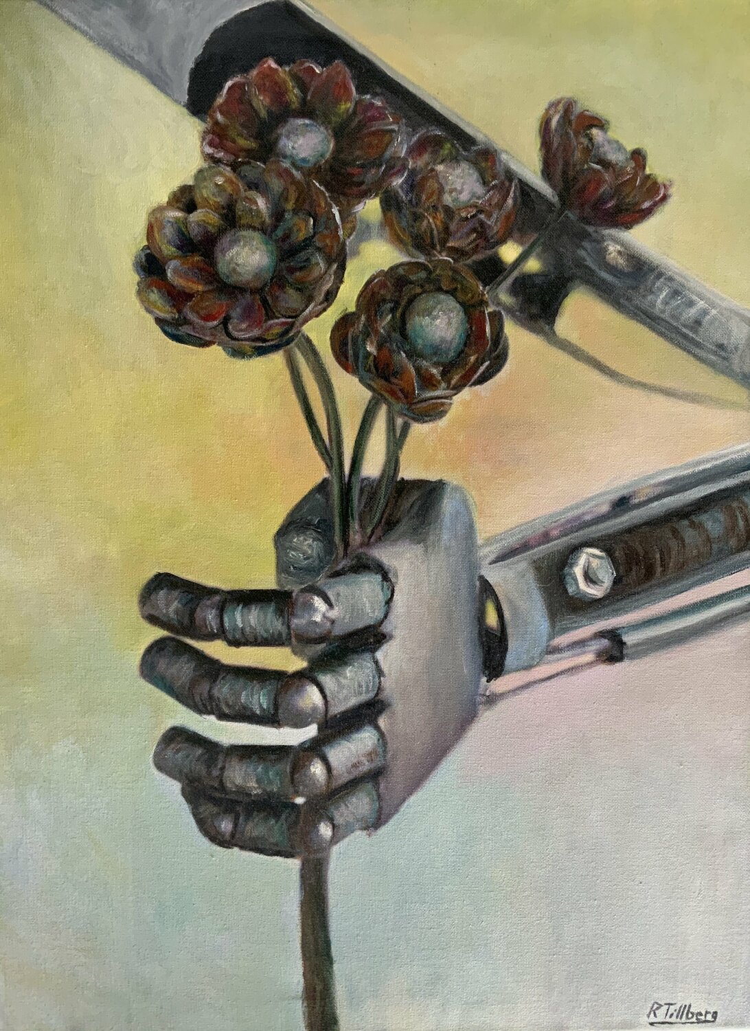 Tin Flowers Robert Tillberg