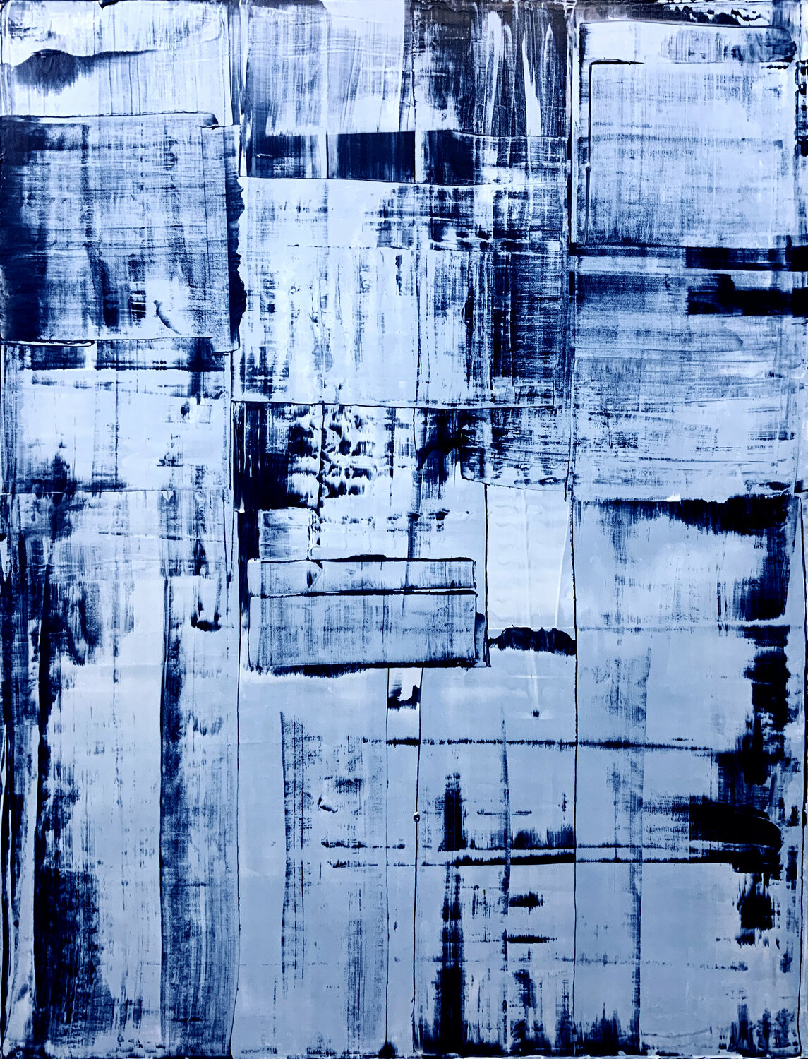 Blocks Of Blue Robert Tillberg