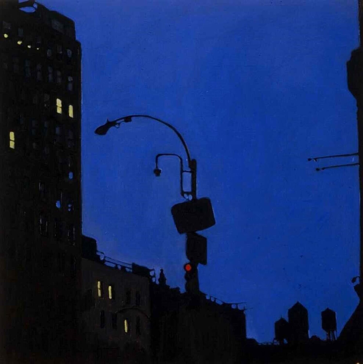 Lamp post - blue sky Sonya Sklaroff