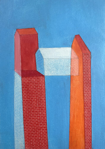 Refuge by Dorine Knecht, 종이 for Sale on Singulart