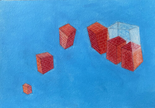 L'éconduit par Dorine Knecht, Œuvre sur papier en vente sur Singulart