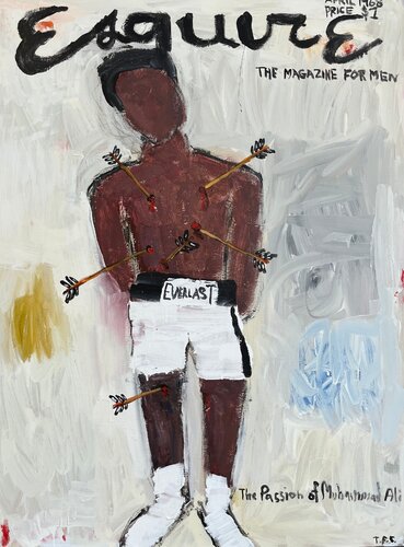 Muhammad Ali- Esquire di Tyler Casey, Pittura in vendita su Singulart