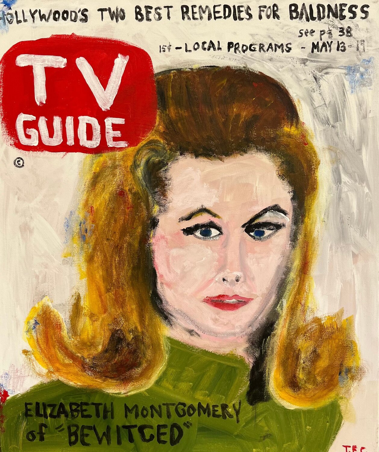 Elizabeth Montgomery- TV Guide Tyler Casey