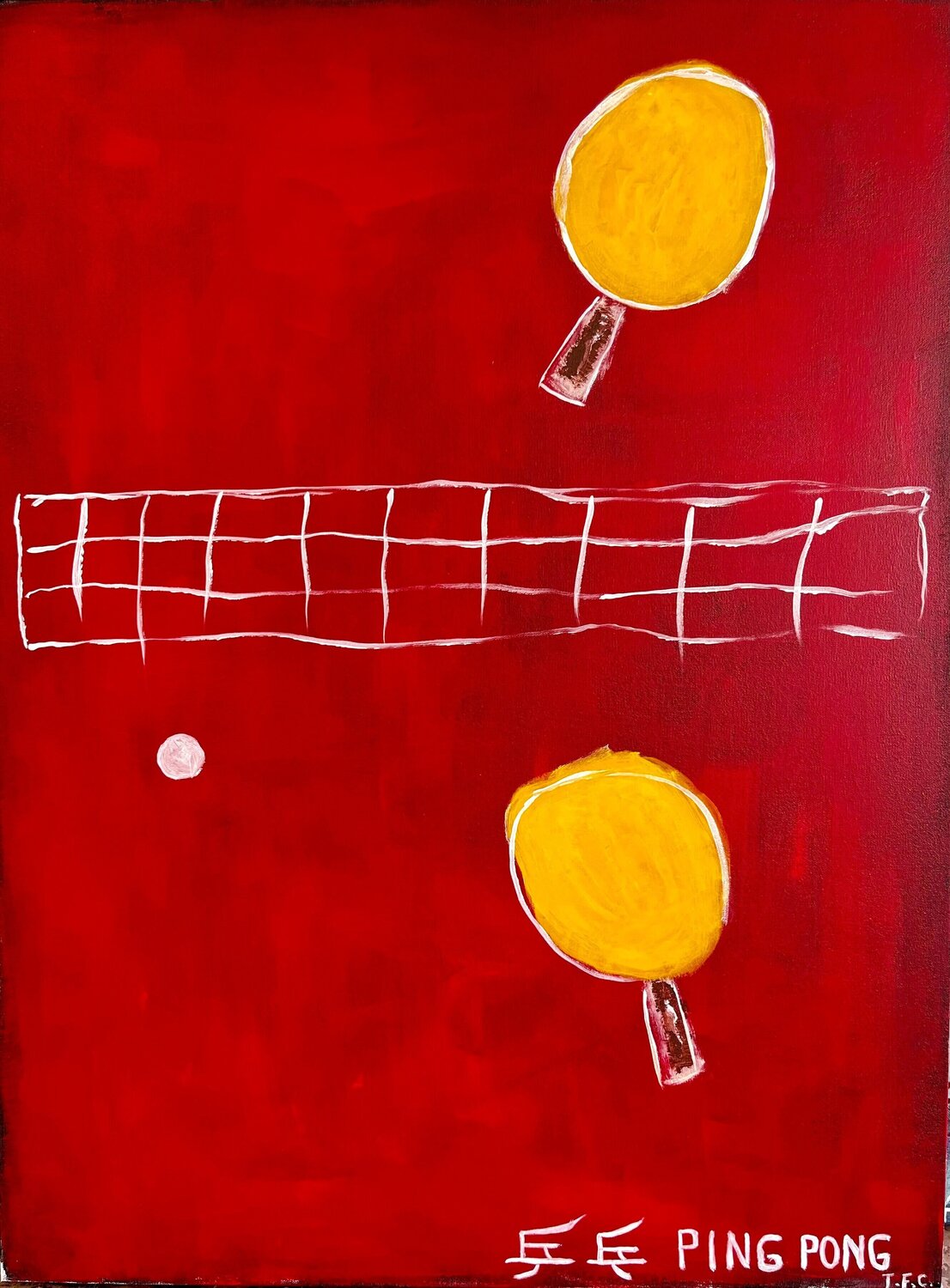 Ping Pong (Red) Tyler Casey