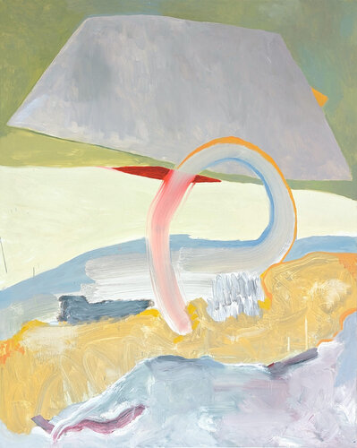 Yellow Corner di Benji Stiles, Pittura in vendita su Singulart
