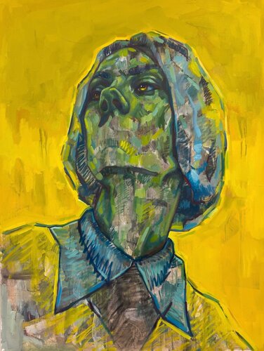 Choosing to Be Brave di Ali Alamdar, Pittura in vendita su Singulart