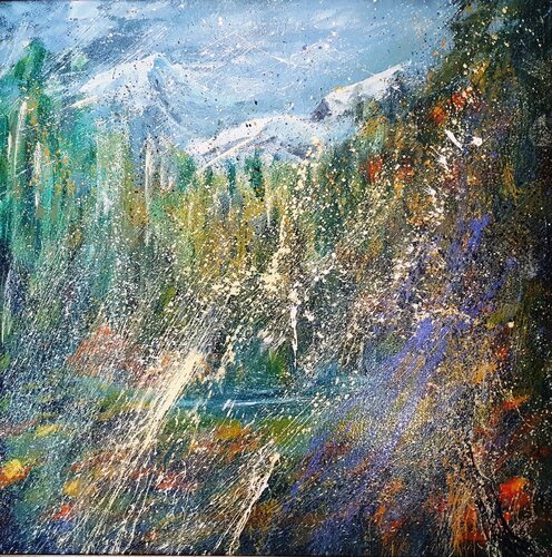 Tormenta sui monti de Ezio francescotti, Pintura a la venta en Singulart