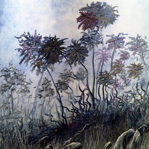 Jungla su Nibiru van Ezio francescotti, Schilderij te koop op Singulart