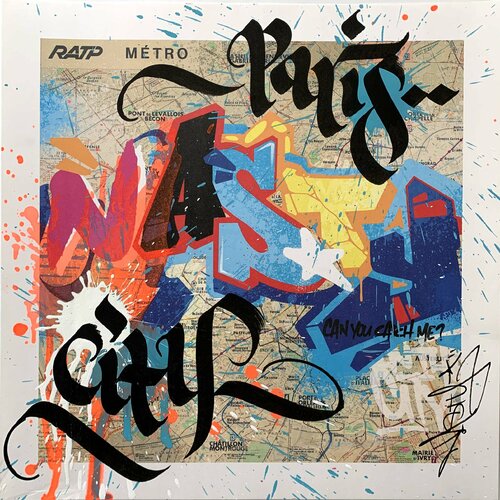 Subway print #2 by . NASTY, Work on Paper for Sale on Singulart
