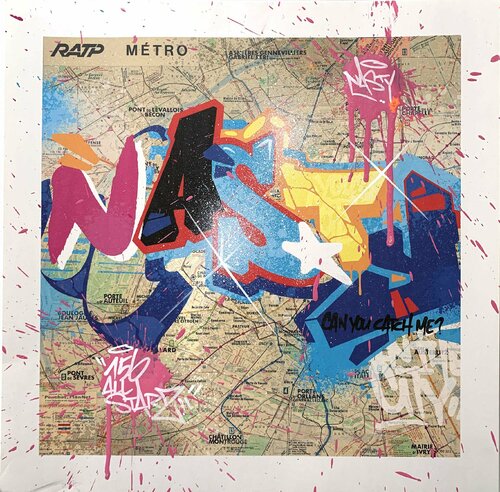 Subway print #4 by . NASTY, Work on Paper for Sale on Singulart