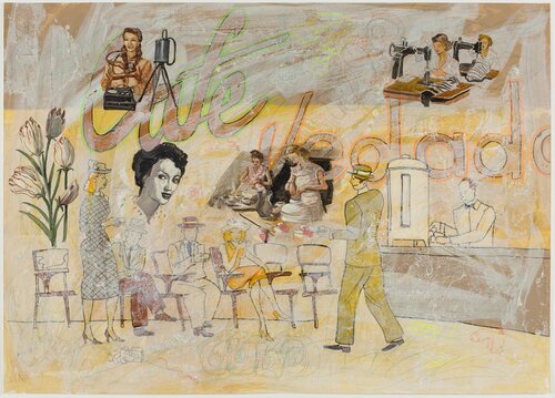 Vedado (No. 21) von Douglas Perez Castro, Werk auf Papier kaufen auf Singulart