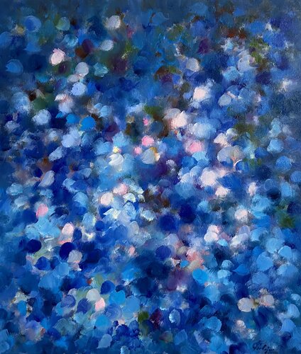 Blue von Junija (Yuna) Galejeva, Malerei kaufen auf Singulart