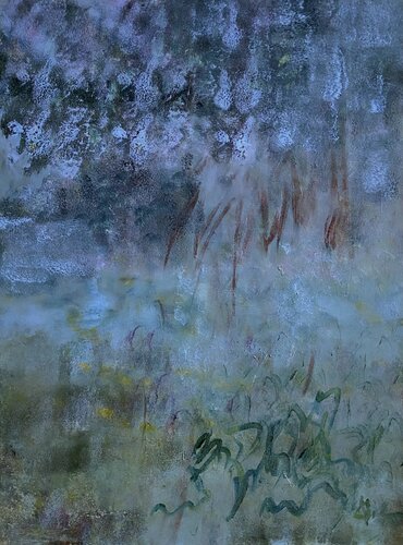 Royal Blue Adagio von Junija (Yuna) Galejeva, Malerei kaufen auf Singulart