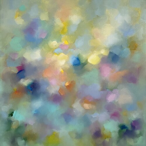 Feeling of Spring Soundscape by Junija (Yuna) Galejeva, Painting for Sale on Singulart