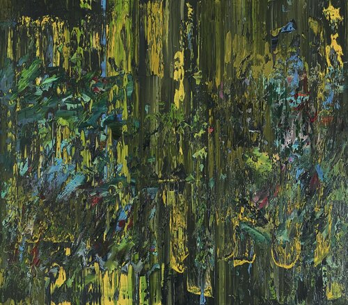 Green par Junija (Yuna) Galejeva, Peinture en vente sur Singulart