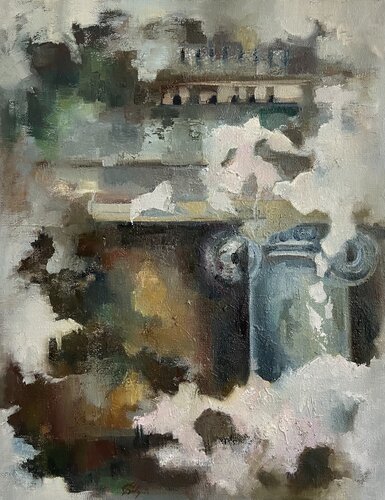 Old Fresco von Junija (Yuna) Galejeva, Malerei kaufen auf Singulart