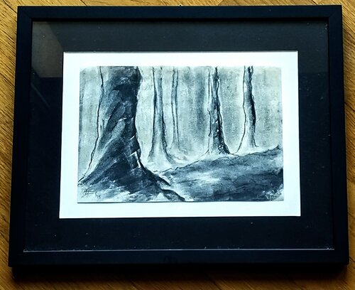 Nel bosco de Luca Tassone, Dibujo a la venta en Singulart