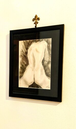 Di schiena di Luca Tassone, Disegno in vendita su Singulart