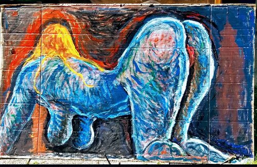 Miaooo van Luca Tassone, Schilderij te koop op Singulart