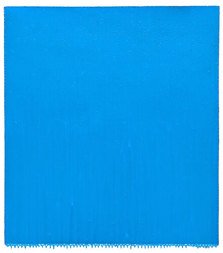 “Proposition 471” Contemporary Blue Toned Three Dimensional Drip Painting by Joseph Cohen, Painting for Sale on Singulart