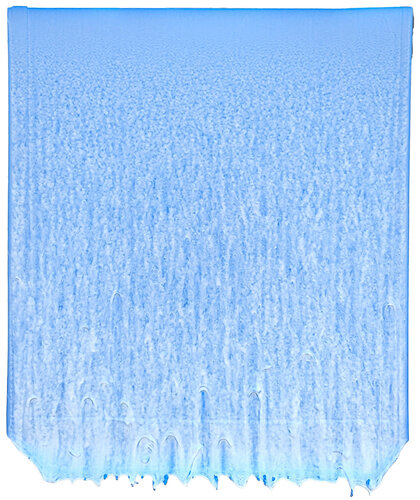“Proposition 455” Contemporary Blue & White Tone Three Dimensional Drip Painting van Joseph Cohen, Schilderij te koop op Singulart