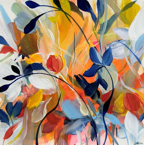 Summer Sings IV de Jennifer J L Jones, Pintura a la venta en Singulart