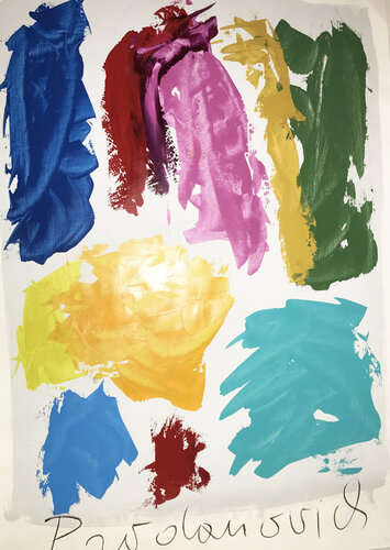 Primary Abstraction di Vladimir Prodanovich, Pittura in vendita su Singulart