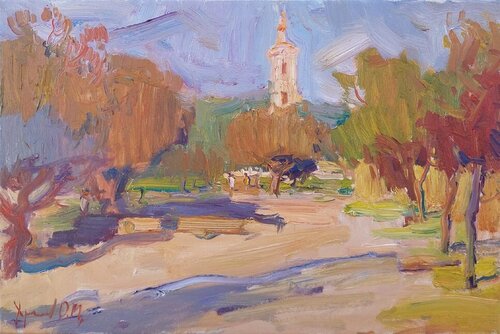 "Sun" de Oleksandr Khrapachov, Pintura a la venta en Singulart