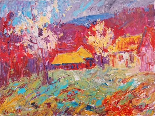 "Spring" di Oleksandr Khrapachov, Pittura in vendita su Singulart