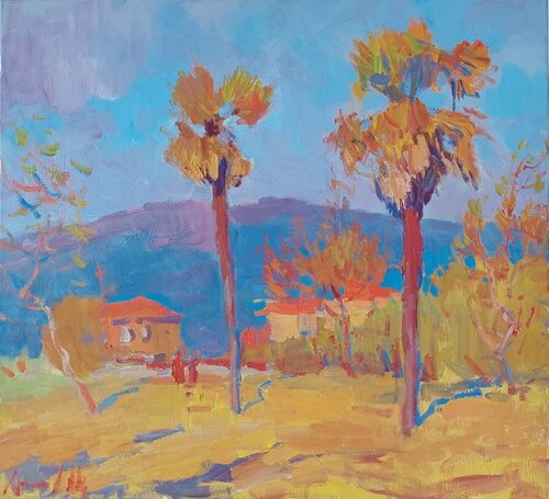 "Svaneti. Georgia" by Oleksandr Khrapachov, 회화 for Sale on Singulart