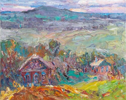 "White Day. Ethno" de Oleksandr Khrapachov, Pintura a la venta en Singulart