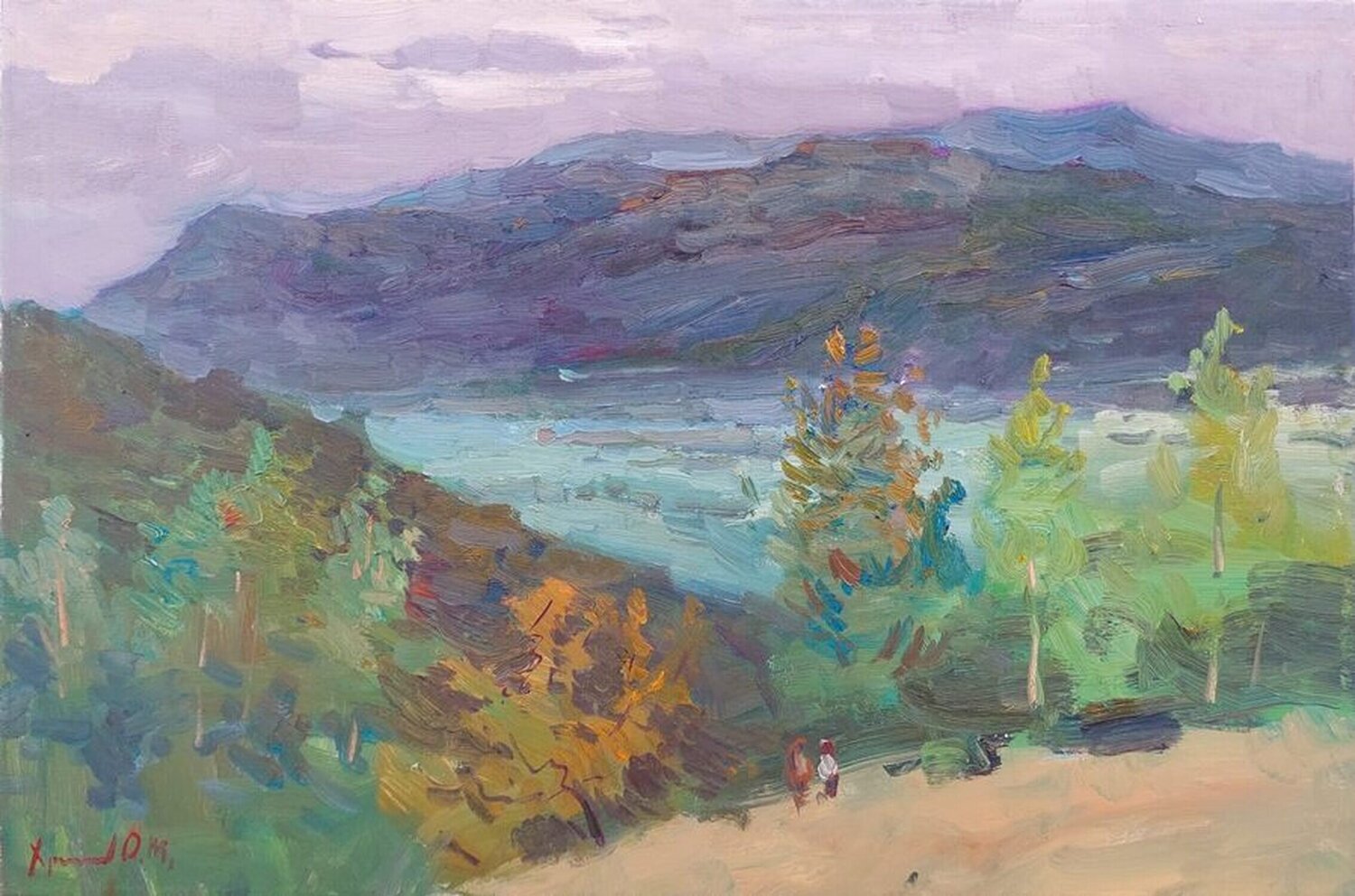 "Rainy Mountains" Oleksandr Khrapachov