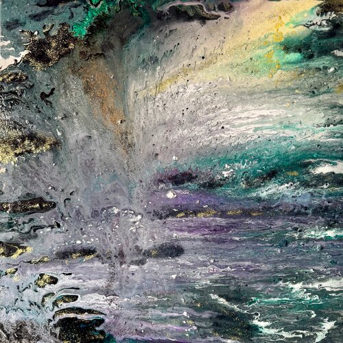 "Celestial Veins" van Marichka Shkuro, Schilderij te koop op Singulart