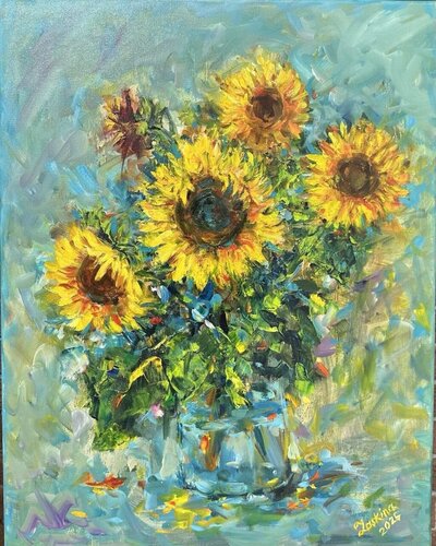 "His Majesty the Sun" de Alexandra Laskina, Pintura a la venta en Singulart