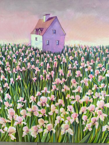 "Villa d'été" van Elina Bilous, Schilderij te koop op Singulart